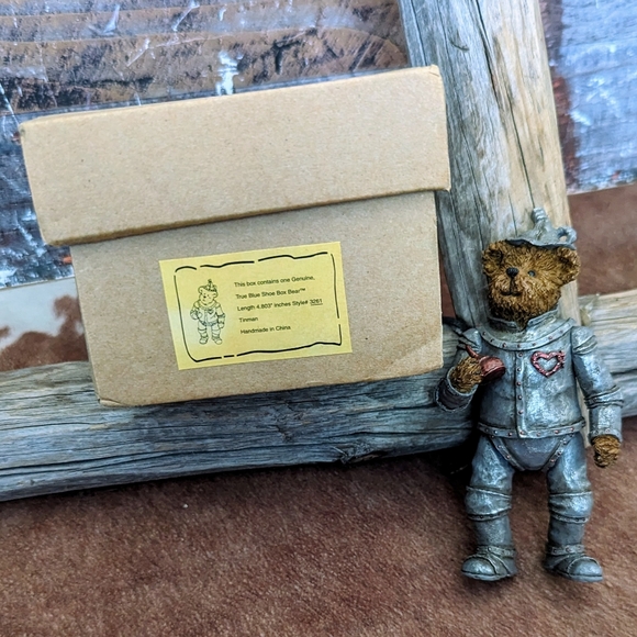 Vintage Wizard of Oz Collection "Tinman" Figurine Shoebox Boyds Bear Collection - Picture 2 of 12